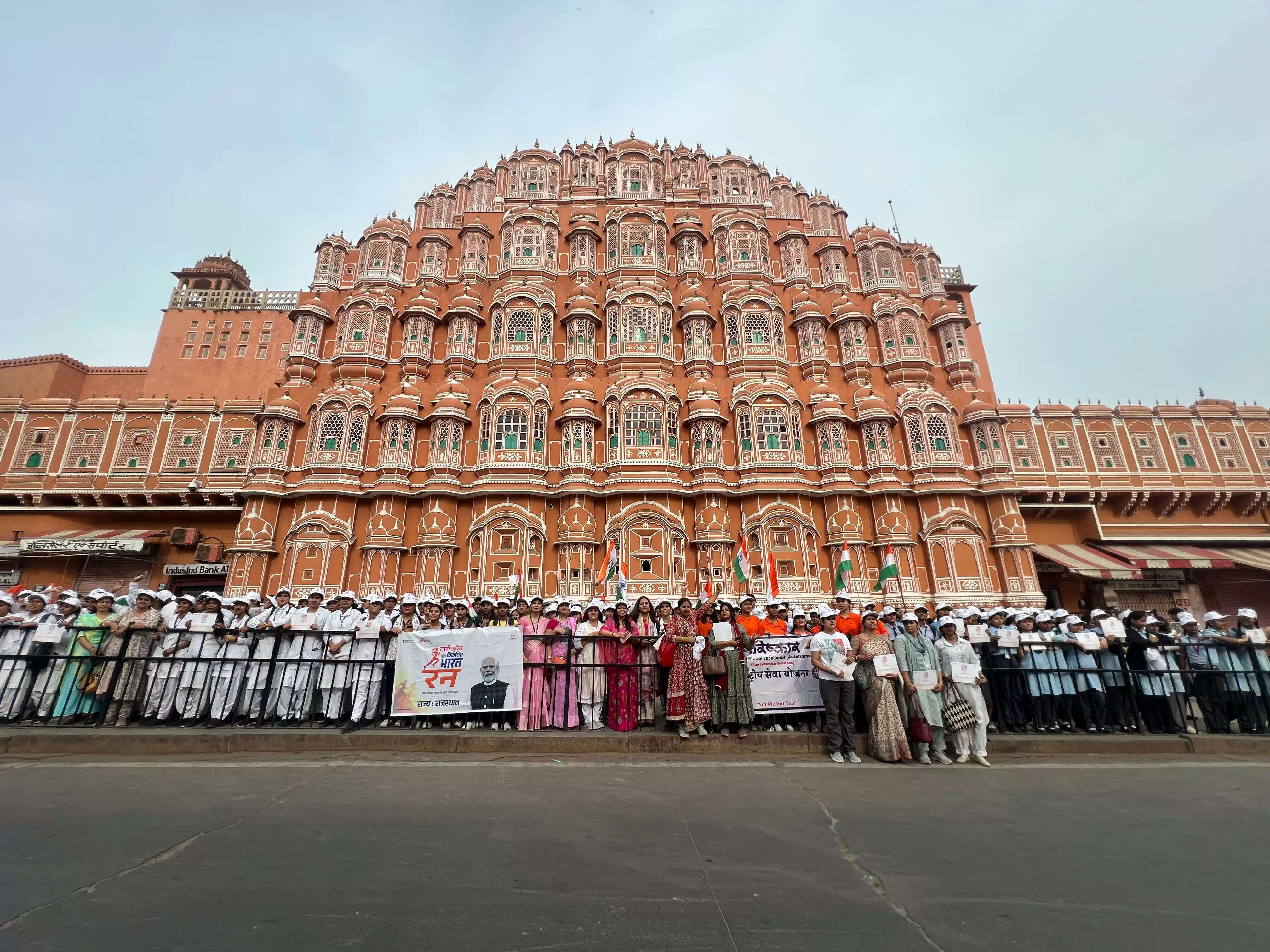 Empowering Women: 'Nari Shakti for Developed India Run' Held in Jaipur