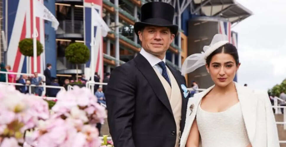 Sara Ali Khan and Henry Cavill Steal the Spotlight at Royal Ascot: A Star-Studded Encounter