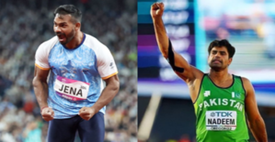 'I see Arshad Nadeem as senior, not as a challenge': Kishore Jena hails Pakistan athlete