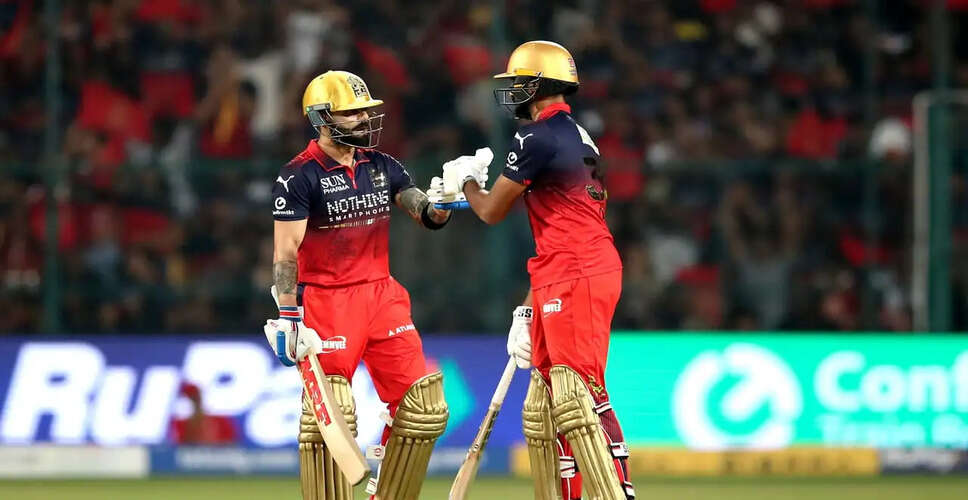 Royal Challengers Bengaluru Tops IPL Franchise Valuation Rankings