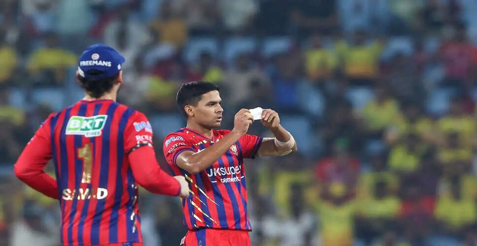 Akash Singh Shines with Viral Celebration in IPL 2026 Match Against CSK