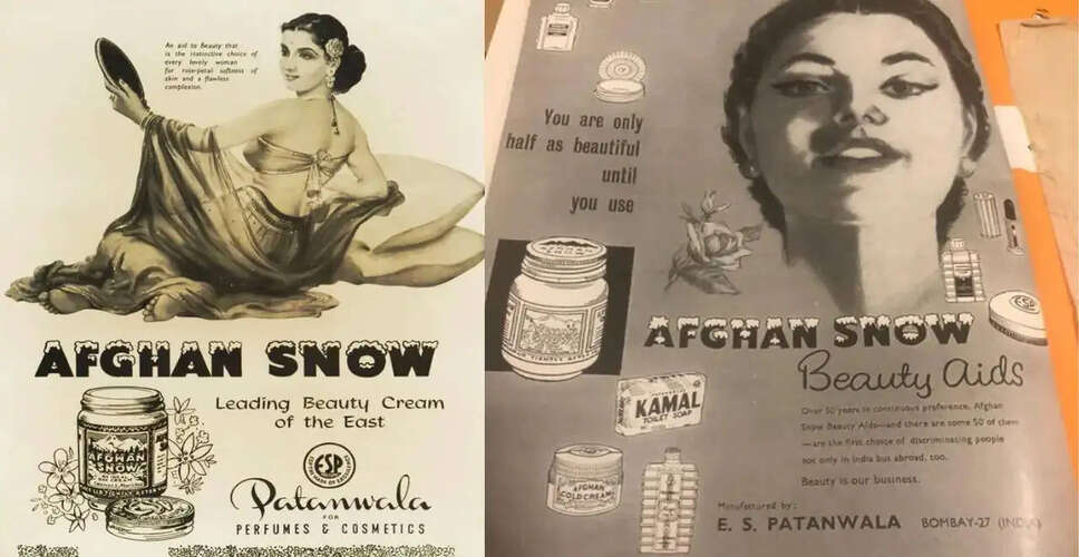 The Legacy of Afghan Snow: India's Iconic Beauty Cream
