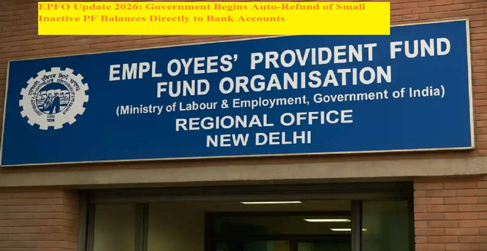 New Initiative to Refund Unclaimed Provident Fund Balances