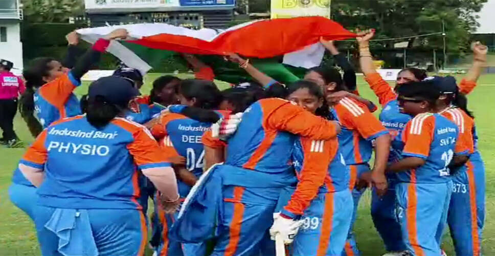 Indian Women's Blind Cricket Team Celebrated After T20 World Cup Victory