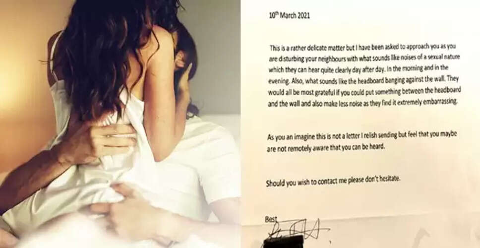 Unusual Neighbor Complaint Goes Viral: A Family's Struggle with Noisy Intimacy