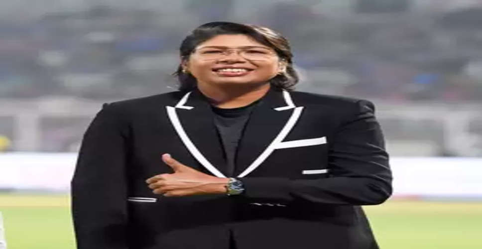 1st T20I: CAB names Eden Gardens stand after legendary fast-bowler Jhulan Goswami