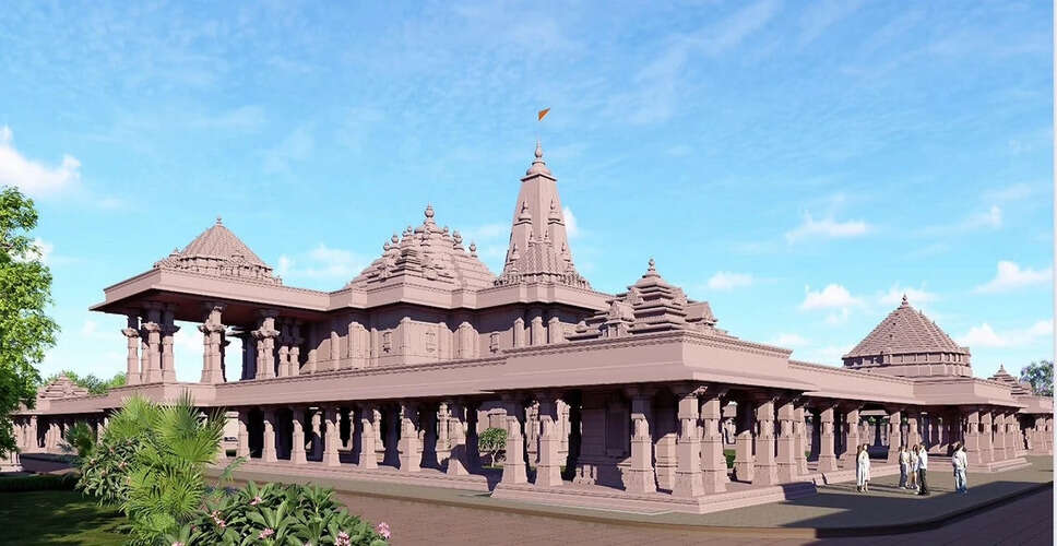 Bihar's Chief Minister Unveils Master Plan for Grand Janaki Temple in Sitamarhi
