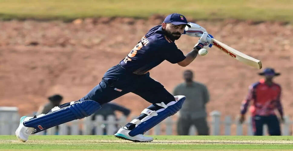 Virat Kohli Shines in Vijay Hazare Trophy with Century and 16,000 List-A Runs