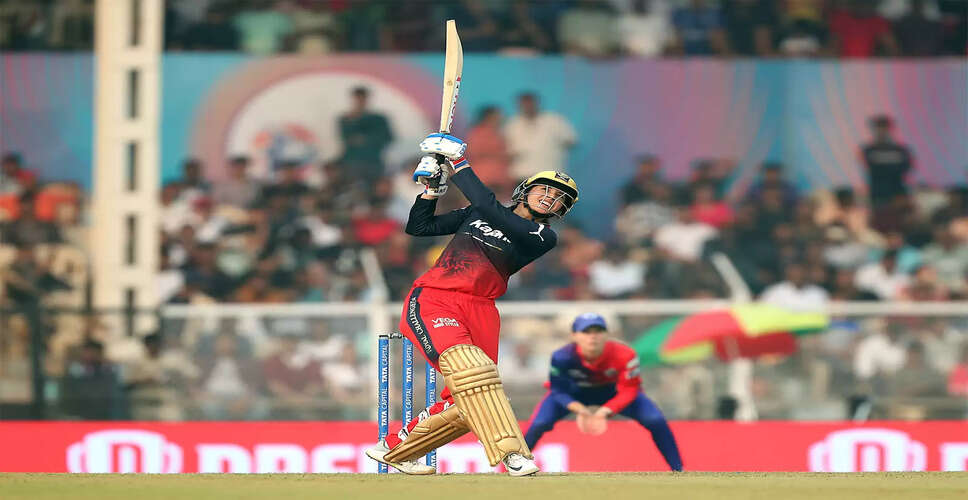 RCB Secures Dominant Win Over Delhi Capitals in WPL Showdown