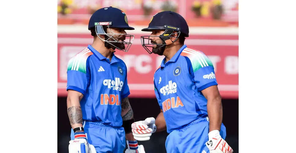 Injury Updates on Kohli and Sharma Ahead of Afghanistan ODI Series