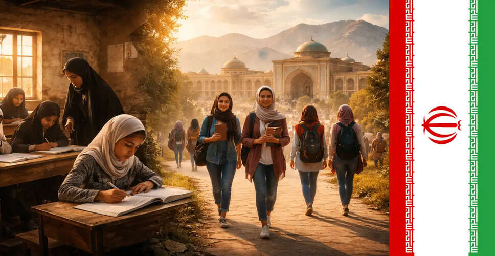 Transformative Growth in Women's Literacy Rates in Iran Over Five Decades