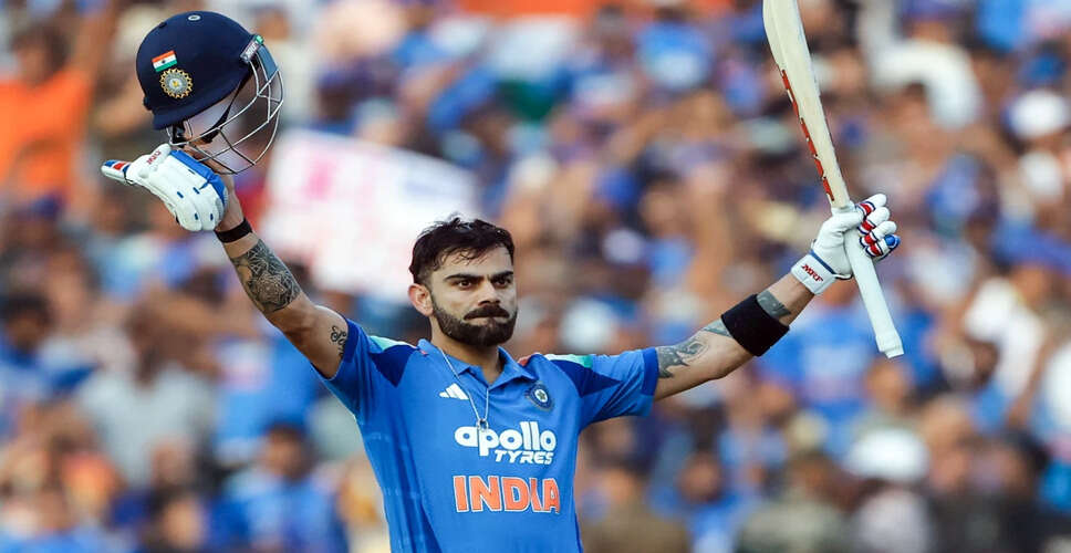 Virat Kohli Shines Again, Closing in on Sachin Tendulkar's Records