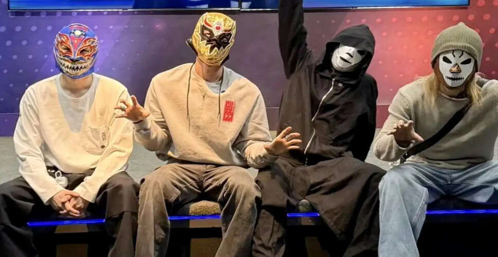 BTS Surprises Fans with Wrestling Adventure in Mexico