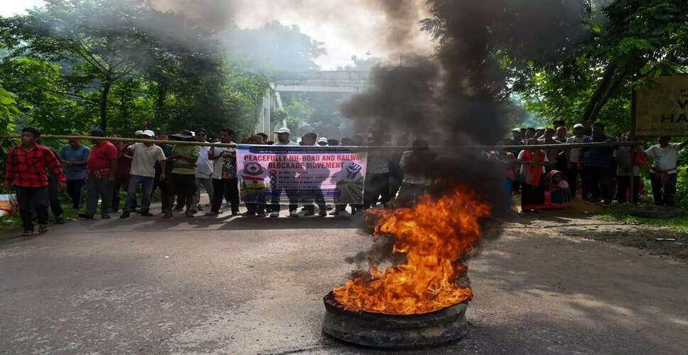 Former Insurgent Groups in Tripura Initiate 72-Hour Blockade Over Rehabilitation Package