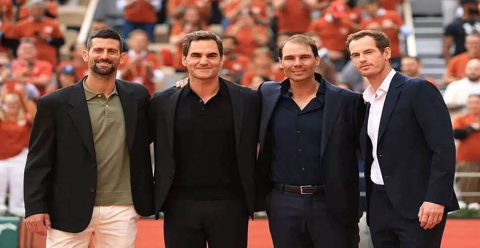Tennis Legends Unite to Honor Rafael Nadal at Roland Garros Farewell