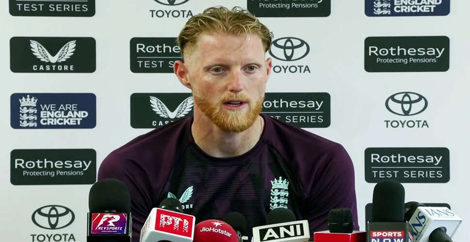 Ben Stokes Responds to Criticism After England's Test Defeat