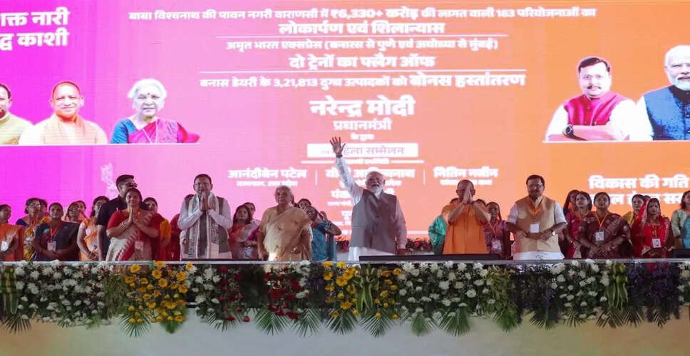 PM Modi's Varanasi Visit: Roadshow and Ganga Expressway Inauguration