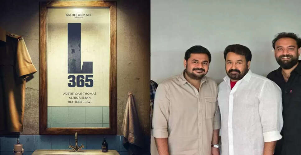 Mohanlal Announces His 365th Film L365 with Director Austin Das Thomas