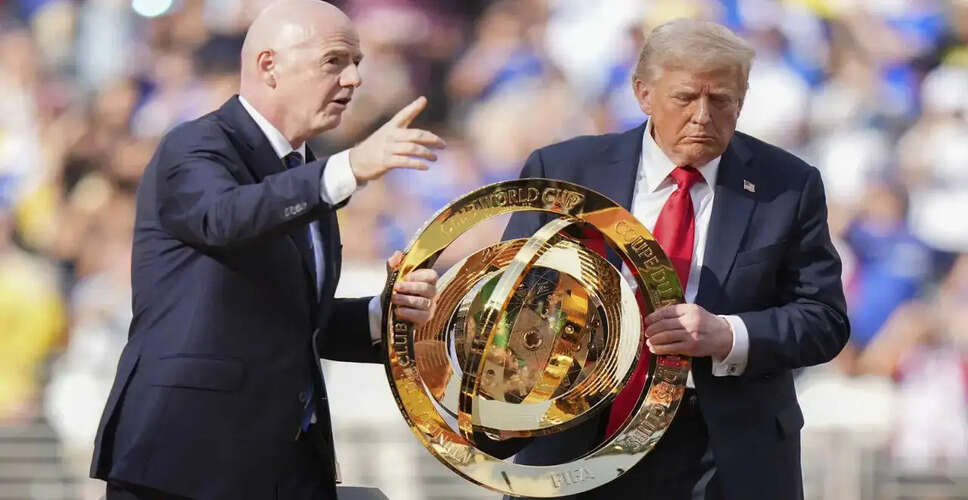 Donald Trump May Participate in FIFA World Cup Trophy Ceremony