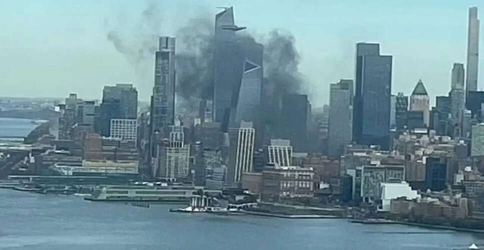Fire Erupts in Midtown Manhattan Ahead of St. Patrick's Day Parade