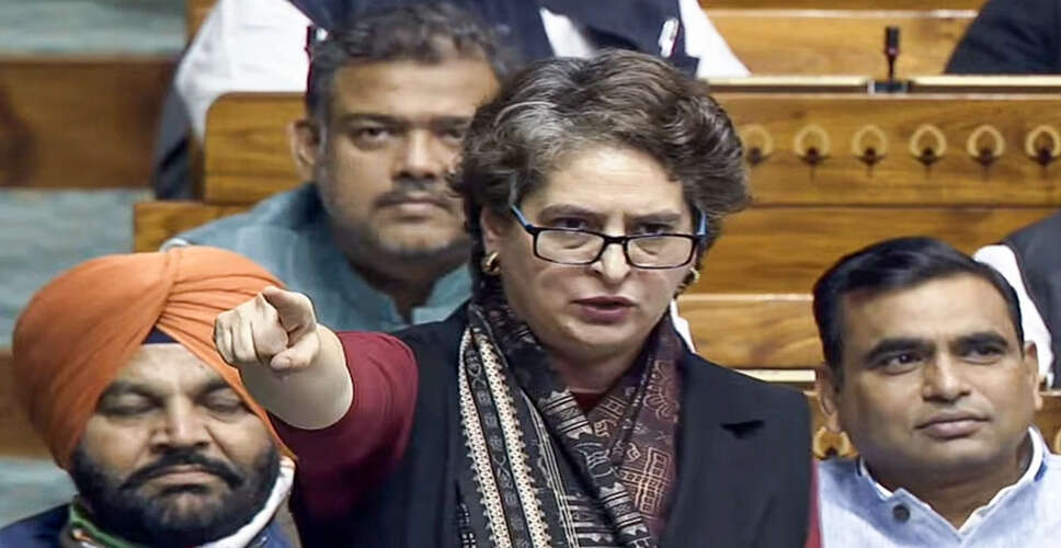 Priyanka Gandhi Opposes New Employment Bill, Raises Concerns Over Rural Workers' Rights