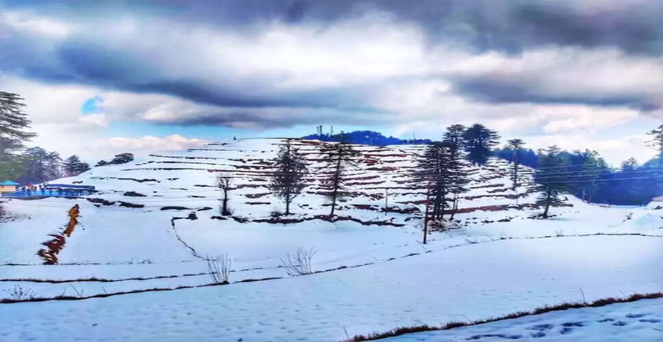 Top 5 Destinations in India for January Snowfall
