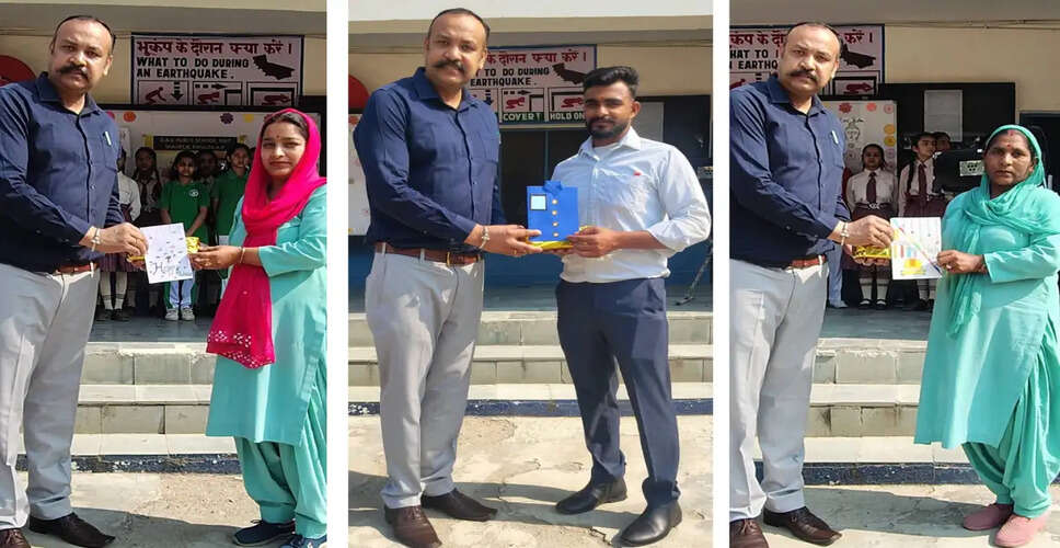 Celebrating International Labour Day at DAV Public School, Gohju