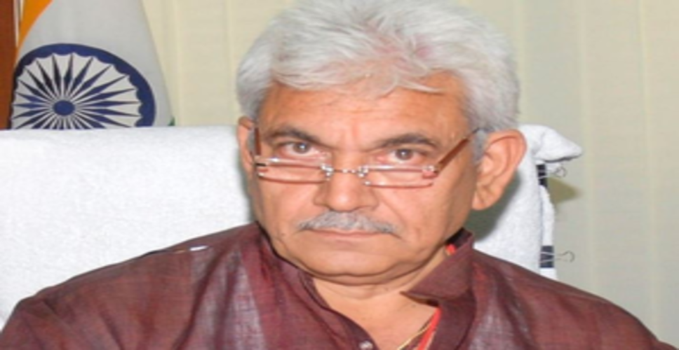 J&K L-G Manoj Sinha condemns Srinagar terror attack