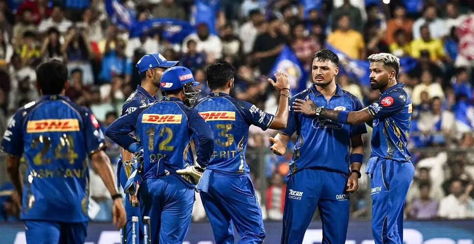 Mumbai Indians Suffer Heavy Defeat to Chennai Super Kings in IPL 2026