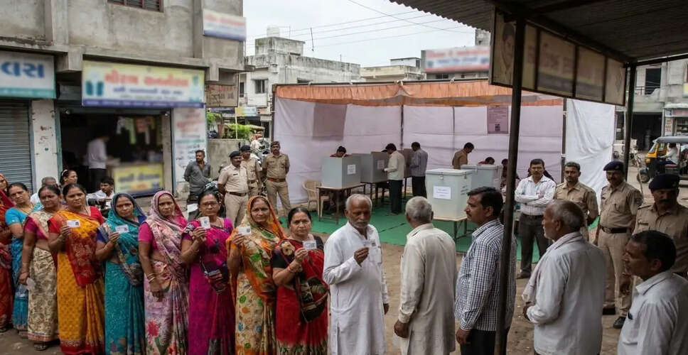 Voting Commences for Local Body Elections in Gujarat