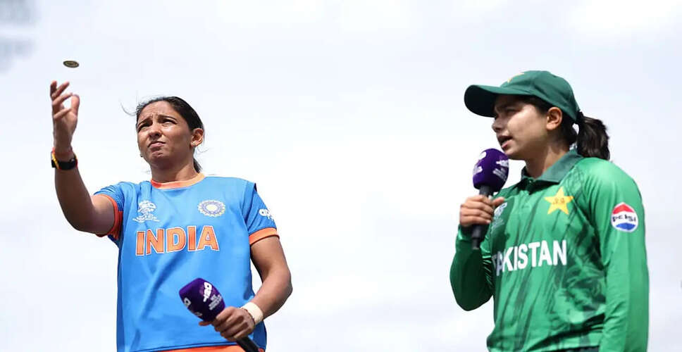Harmanpreet Kaur Skips Handshake with Pakistan's Fatima Sana at T20 World Cup 2026