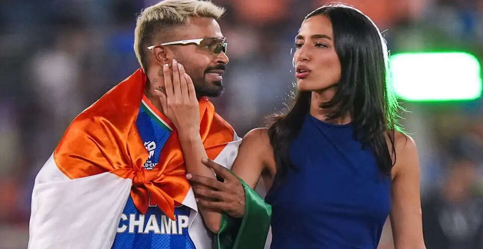 Hardik Pandya Celebrates T20 World Cup Victory with Girlfriend in Joyful Dance