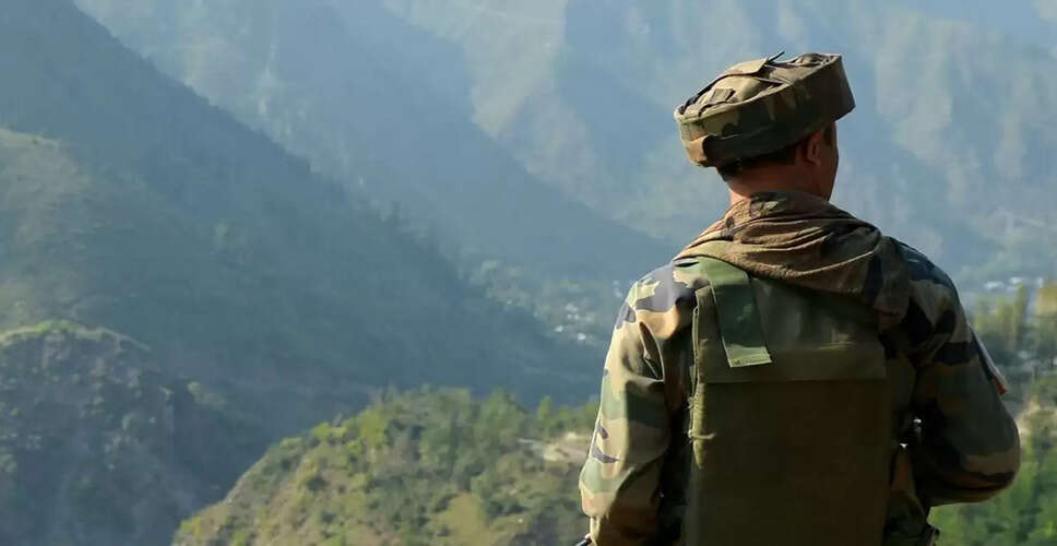 Soldier Killed in Gunfight During Infiltration Attempt in Kashmir