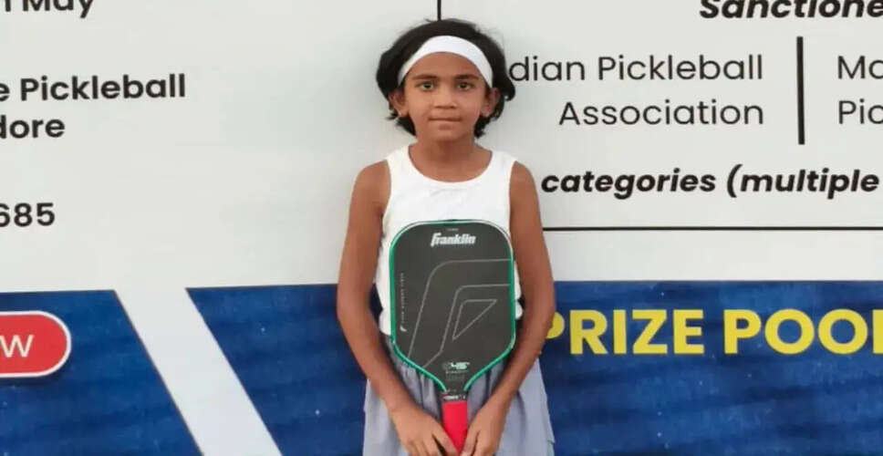 Vidisha Vijay Shinde Clinches Under-14 Girls Singles Title at Madhya Pradesh Open