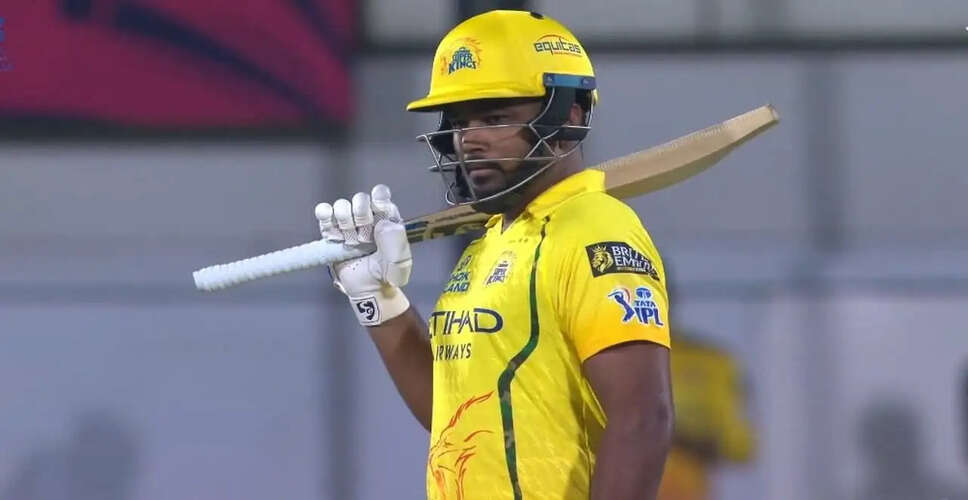 Sanju Samson's Disappointing CSK Debut: Early Dismissal Raises Eyebrows