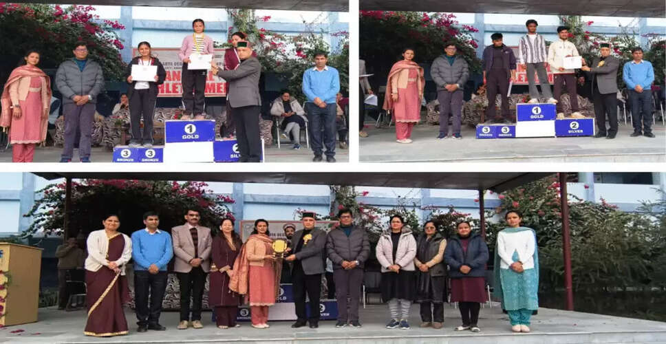 Exciting Annual Sports Competition at Government Arya College, Nurpur