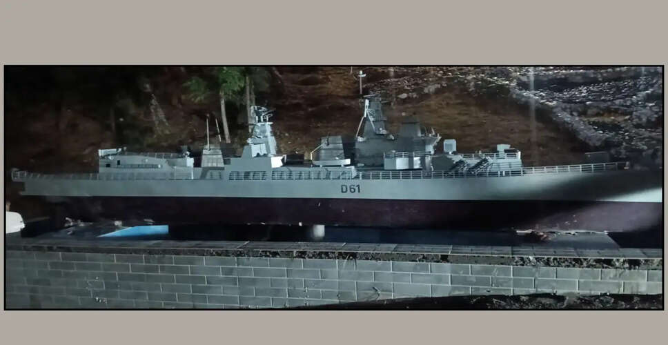 Naval Models Unveiled at Himachal Pradesh State War Memorial