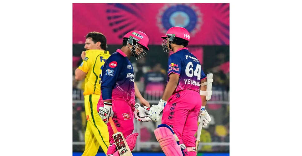 Chennai Super Kings Struggle in IPL 2026 Opener Against Rajasthan Royals