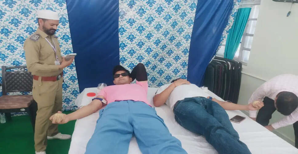 Successful Blood Donation Camp Held in Kangra