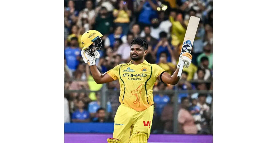 Sanju Samson Shines with Century as CSK Defeats MI in IPL 2026