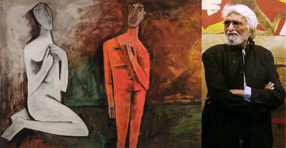 M. F. Husain's 'Second Act' Fetches $5.1 Million at Sotheby's Auction