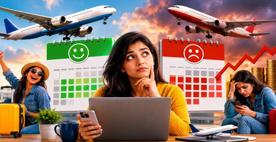 Optimal Flight Booking Times Revealed Amid Rising Airfare