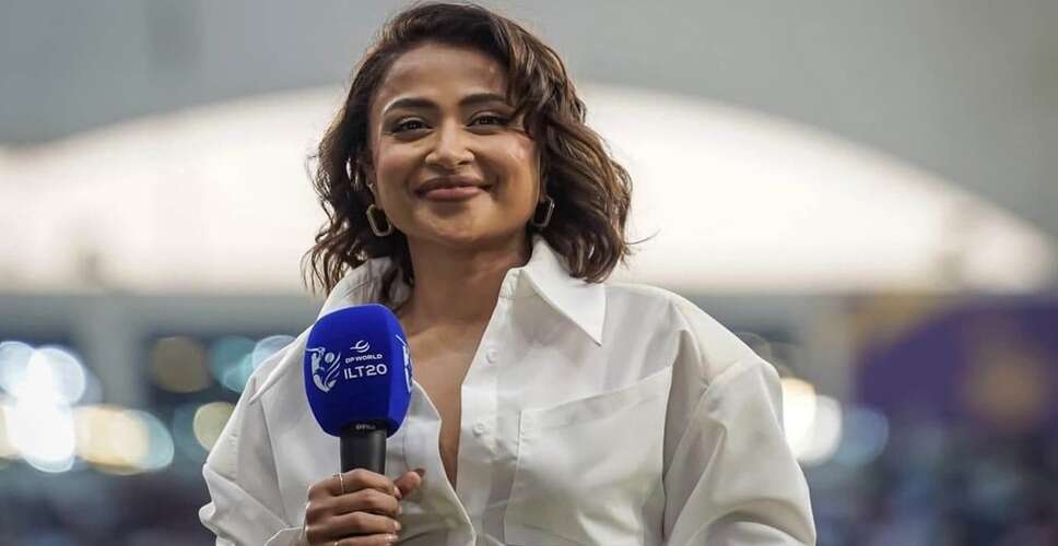 Ridhima Pathak Steps Back from BPL Hosting Amid India-Bangladesh Tensions