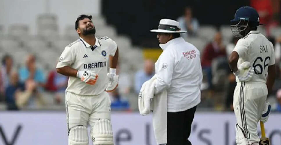 Indian Cricket Team Faces Setback as Rishabh Pant Ruled Out of Series Against England