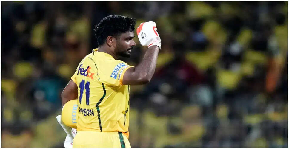 Sanju Samson Shines with Century in IPL 2026 for Chennai Super Kings