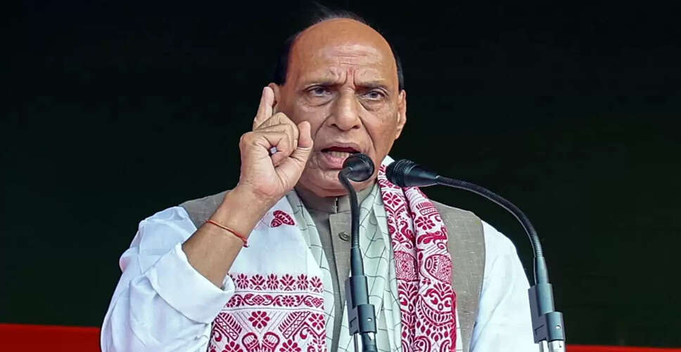Rajnath Singh Criticizes TMC for Development Failures in West Bengal