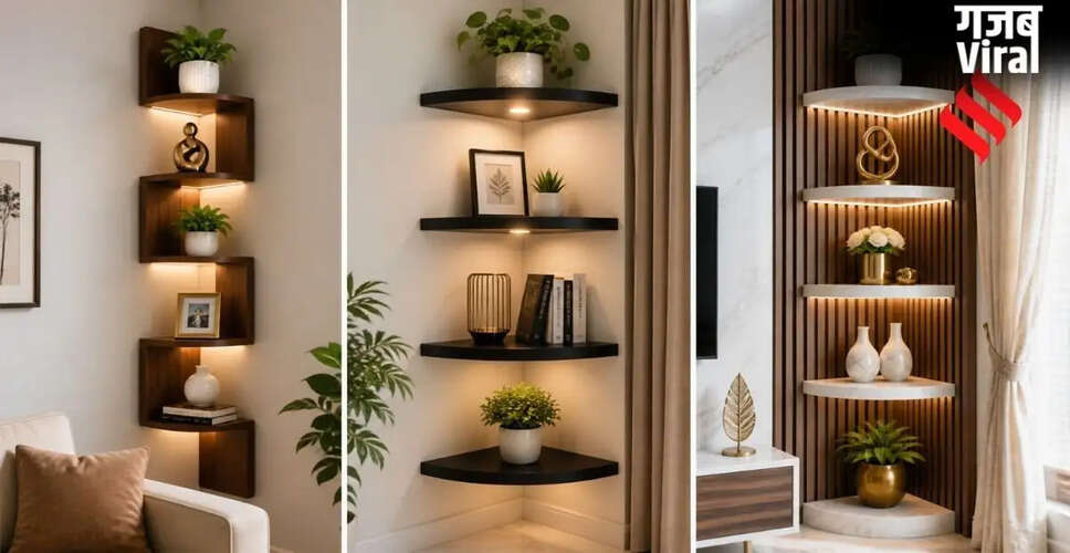 Transform Your Home with Stylish Corner Shelves
