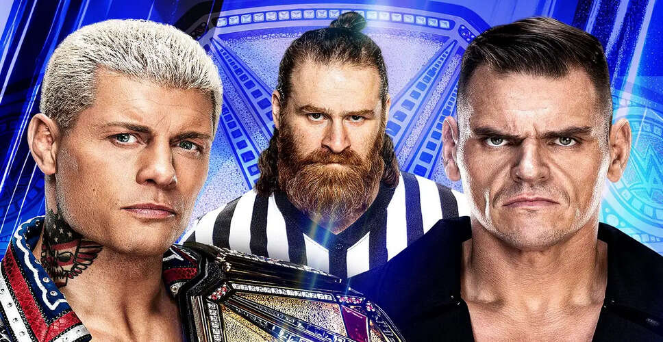 Cody Rhodes to Defend WWE Championship Against Gunther on Smackdown