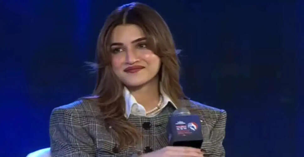 Kriti Sanon Discusses Career and Personal Life at Times Now Summit 2026