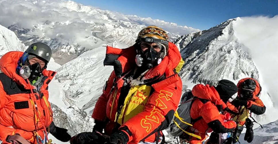Tata Steel Adventure Foundation Trainer Conquers Mount Everest